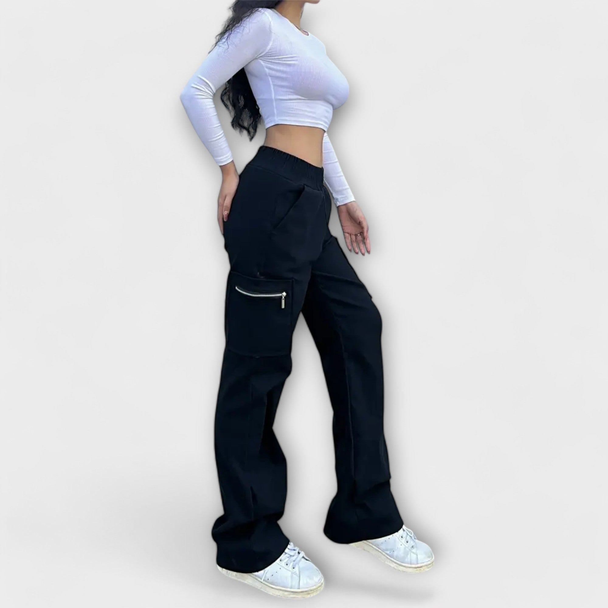 Chloe – Casual Cargo Pants for Spring