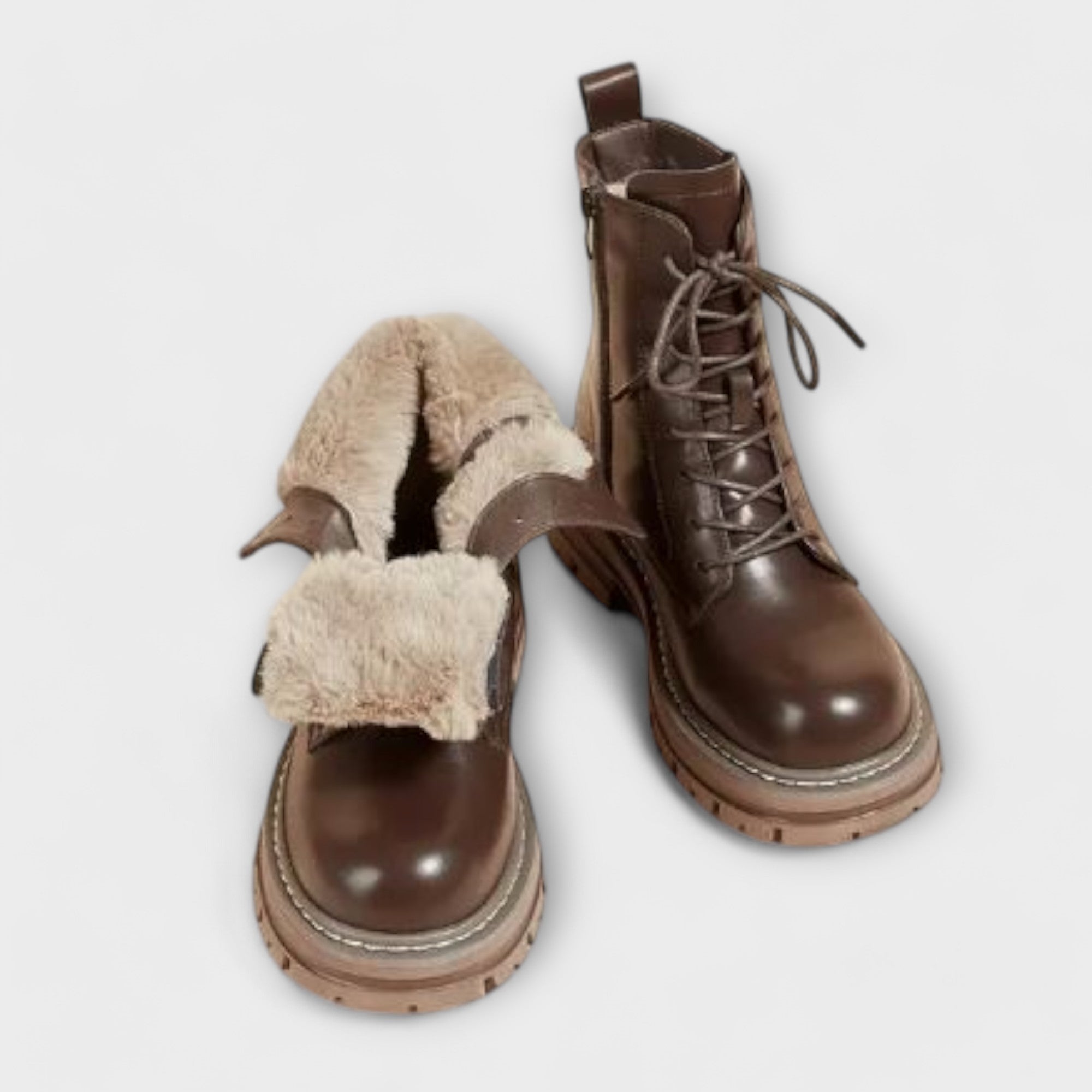 Faux Fur Ankle Boots