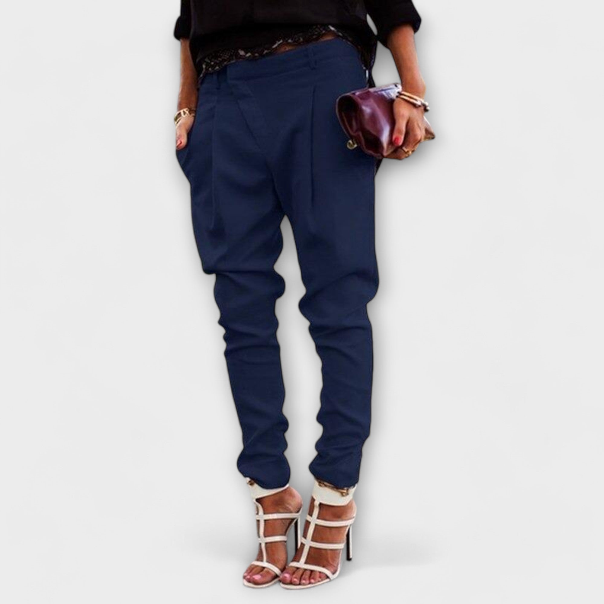 Mira – Elegant High-Waisted Pants